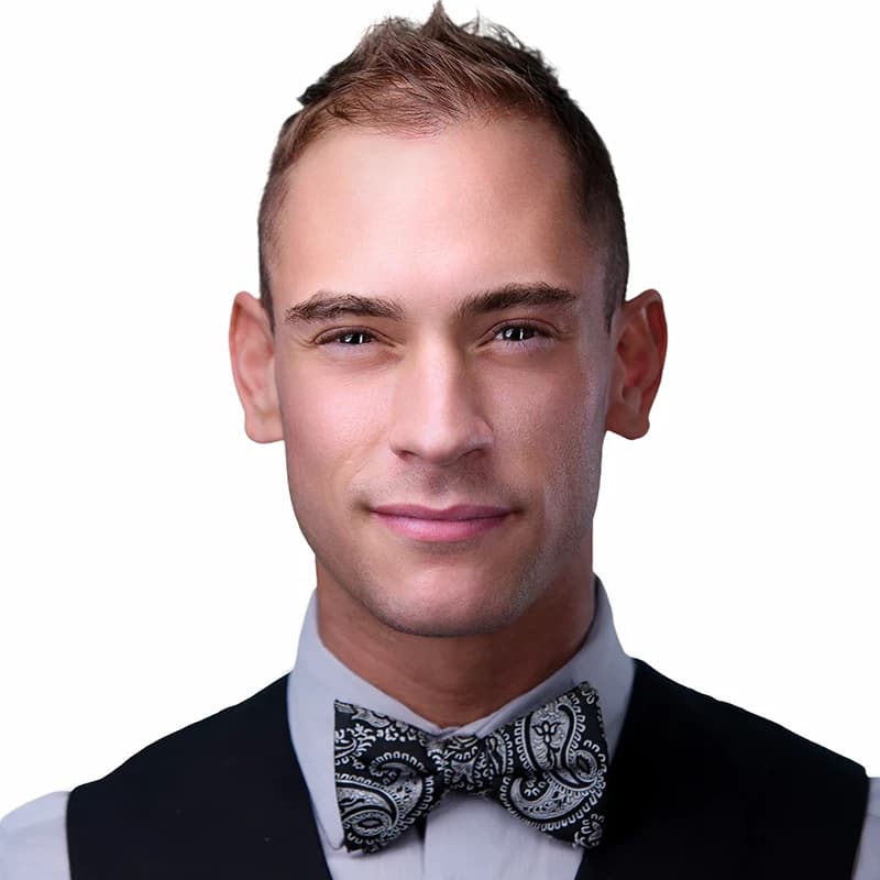 Professional corporate headshot example