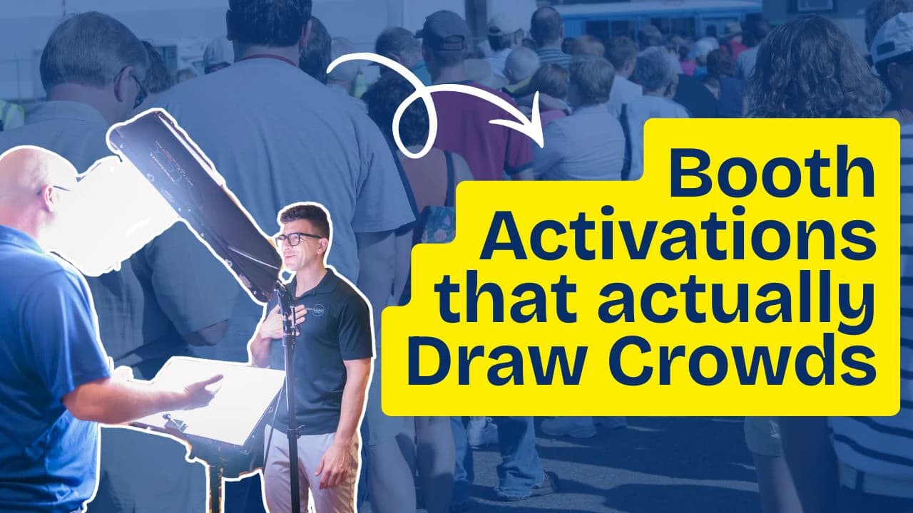 What Is a Booth Activation? Ideas That Actually Draw a Crowd