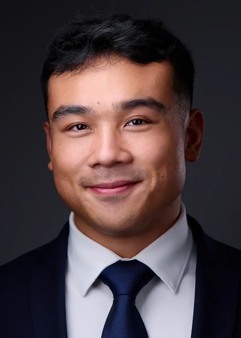 Professional ERAS headshot on white background - Pittsburgh