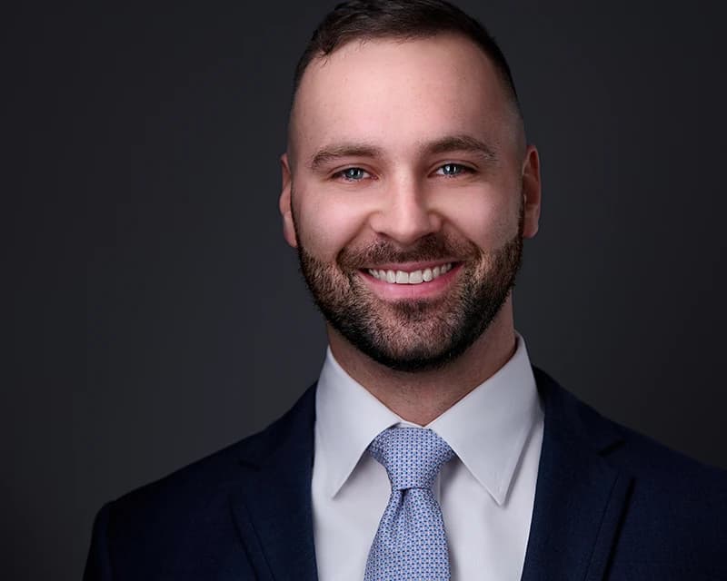 Professional headshot of Grayson Noland, Monroeville-area client