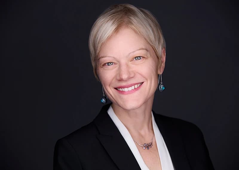Professional headshot of Jessie Becker-McWalter, Wheeling-area client