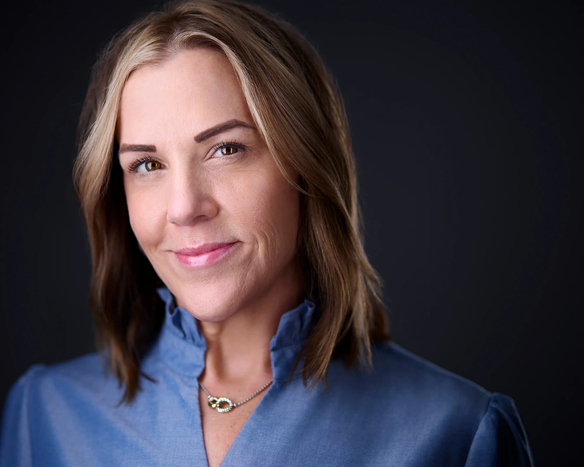Headshots for women - glowing fresh skin