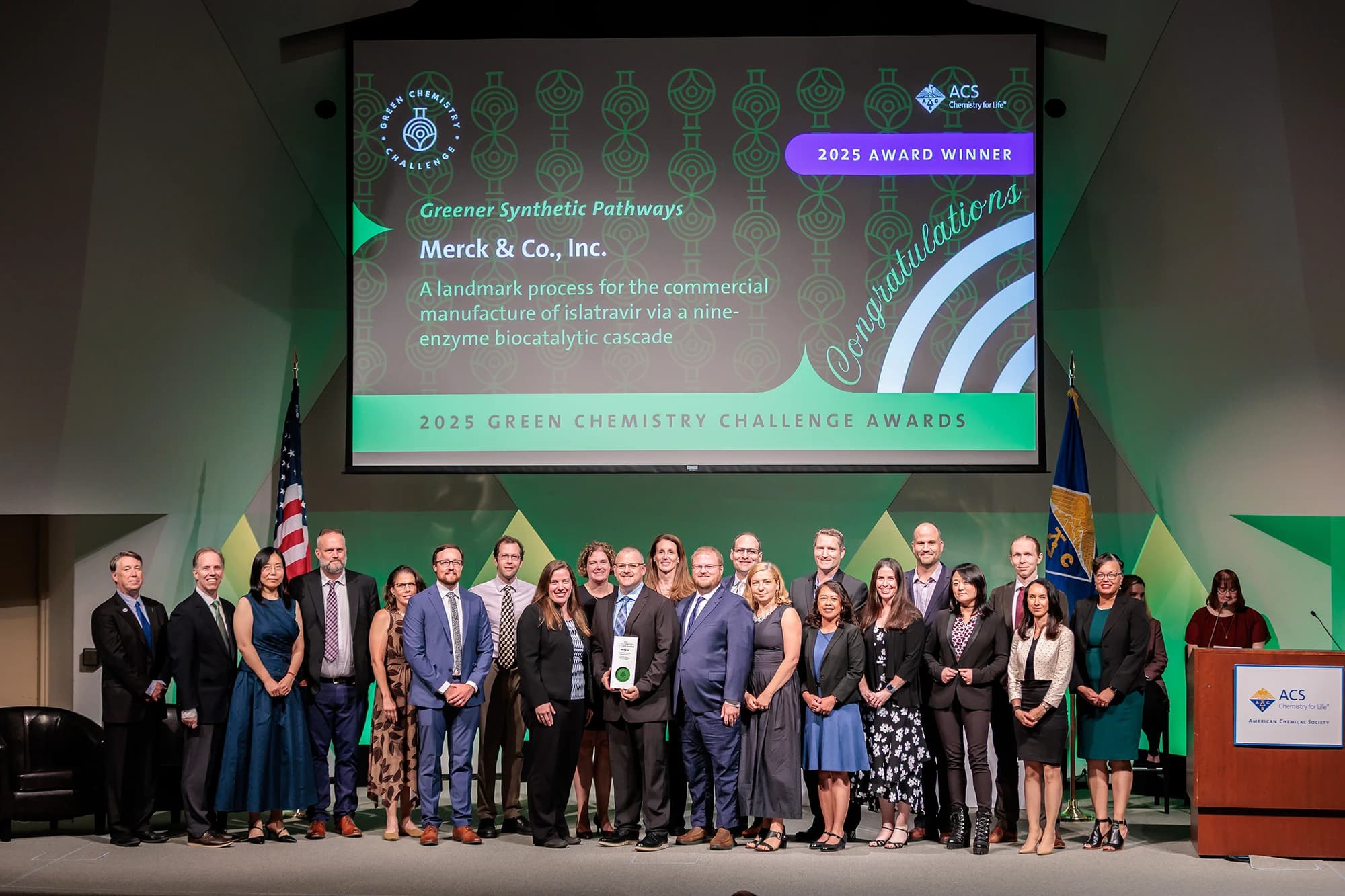 American Chemical Society Green Chemistry Challenge Awards 2025 ceremony