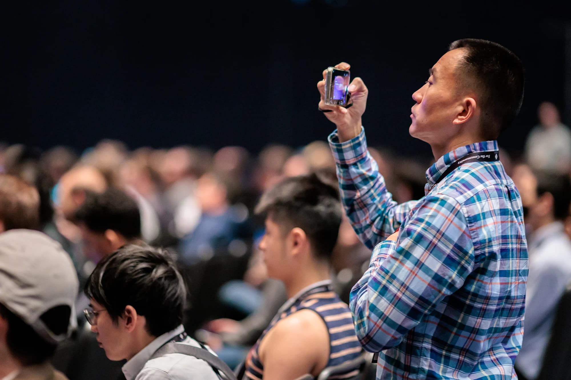 PyCon 2025 developers networking during conference break