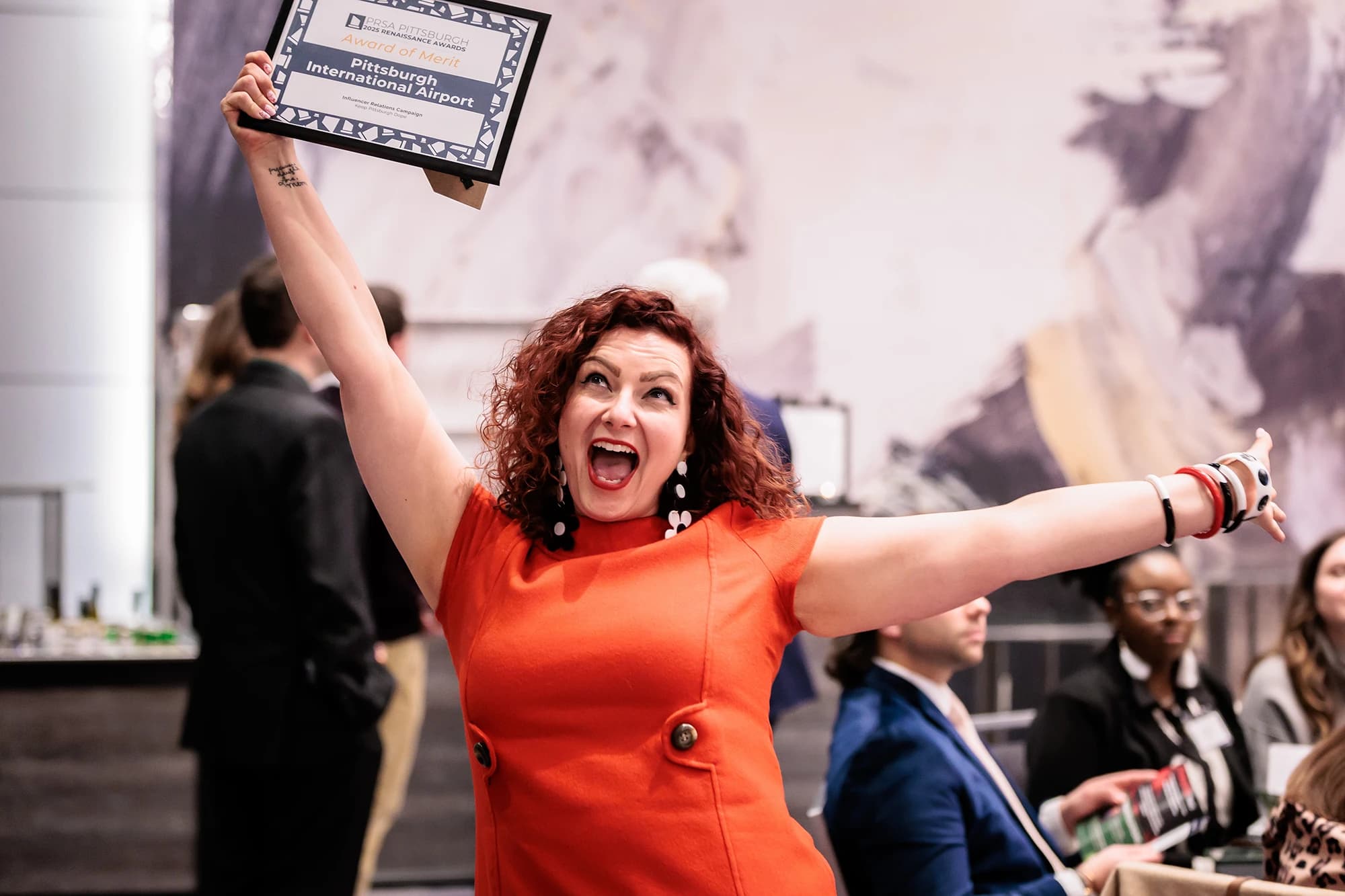 PRSA Public Relations Society of America Renaissance Sneaks award event